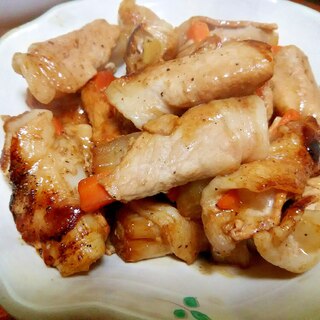 ホクホクして美味しい！肉巻き大根